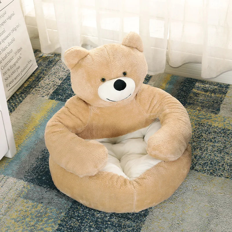 Super Soft Cozy Bear Hug Pet Bed