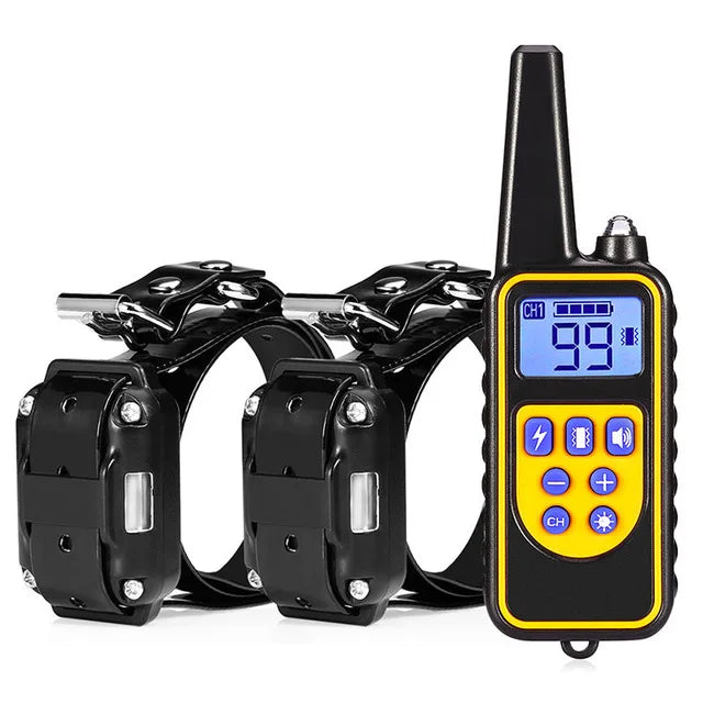 Rechargeable Dog Training Collar – Waterproof with Remote Control