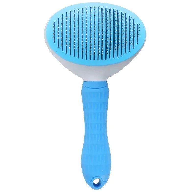Pet Grooming Brush – Easy Clean Comb for Dogs & Cats