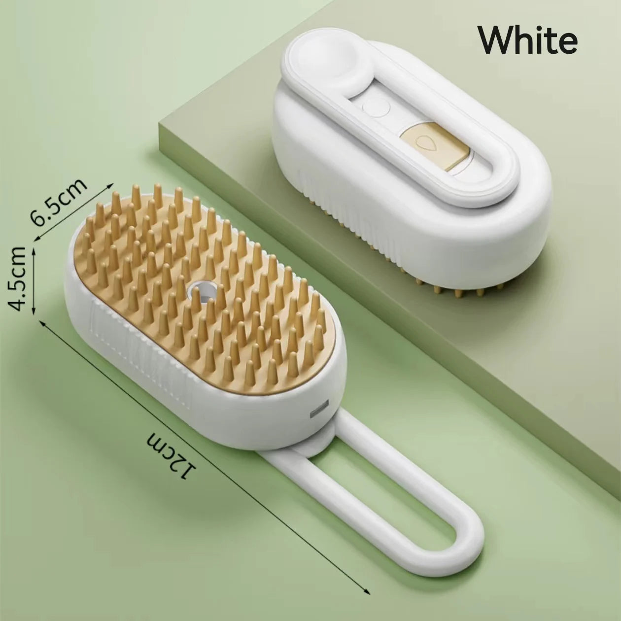 Pet Steam Brush – 3-in-1 Hair Removal, Massage & Anti-Static Comb