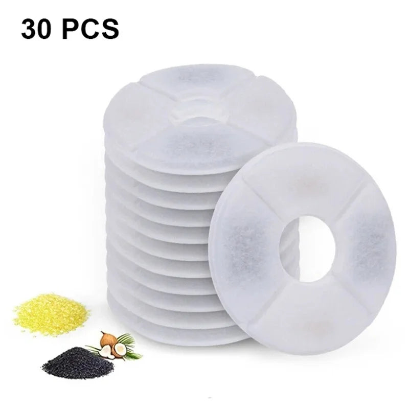 2.4L Automatic Pet Water Fountain – LED Cat & Dog Dispenser with Filters