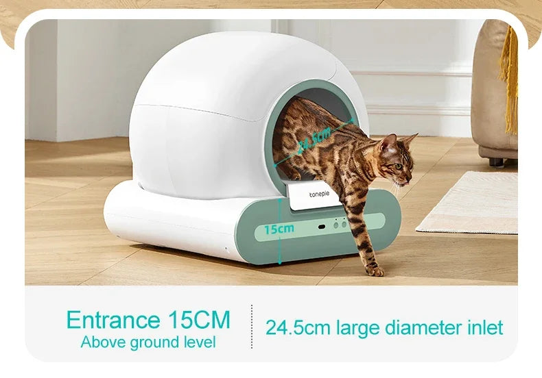 Automatic Self-Cleaning Cat Litter Box – Smart XL Sandbox