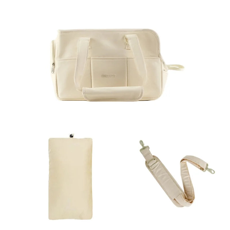 Portable Pet Carrier Bag – Shoulder Handbag for Small Dogs & Cats