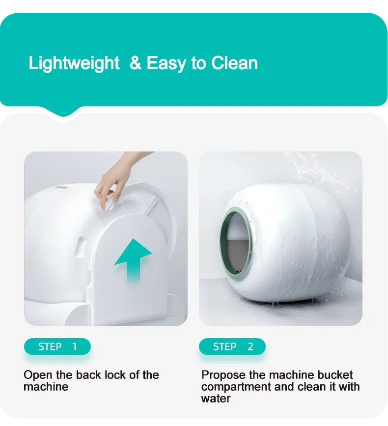 Automatic Self-Cleaning Cat Litter Box – Smart XL Sandbox