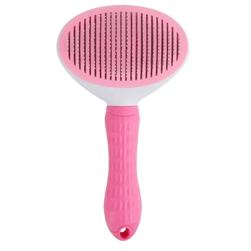 Pet Grooming Brush – Easy Clean Comb for Dogs & Cats
