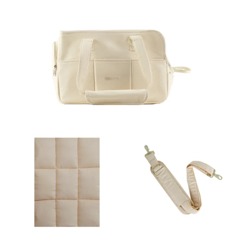 Portable Pet Carrier Bag – Shoulder Handbag for Small Dogs & Cats