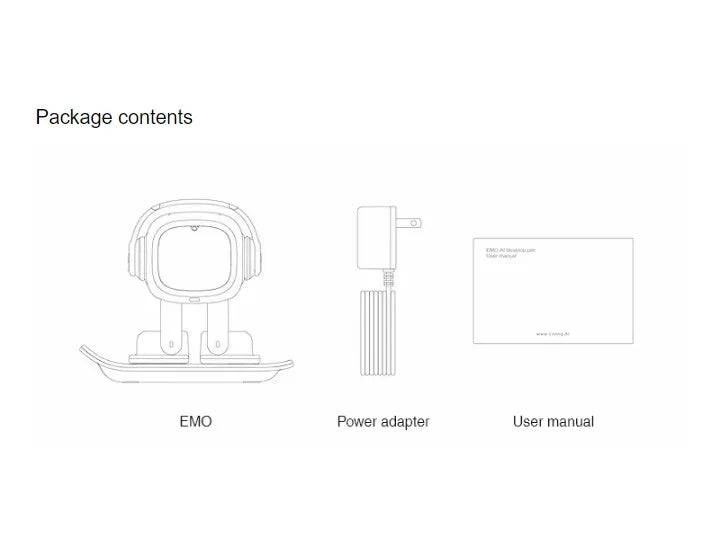 EMO Smart Robot Pet – Interactive AI Companion Toy for Adults & Kids