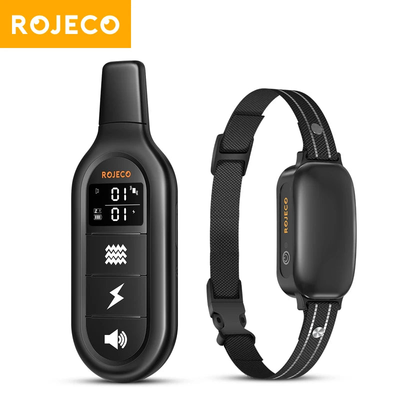 Dog Training Collar – Rechargeable Remote Control & IPX7 Waterproof