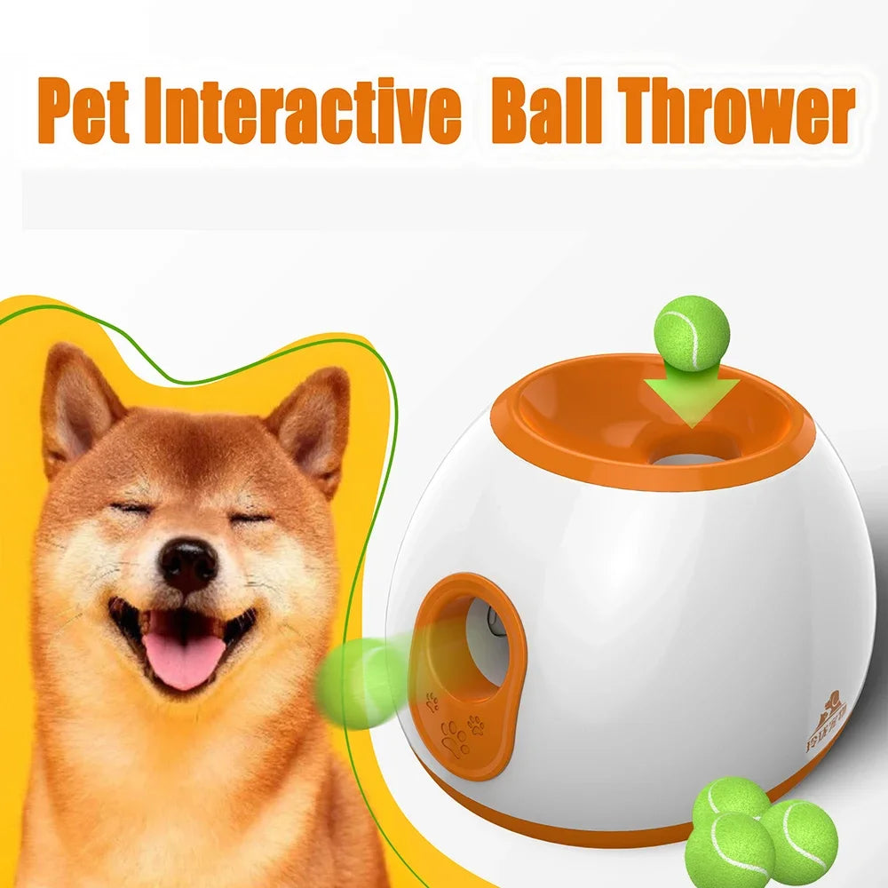 Automatic Dog Ball Thrower – Interactive Fetch & Play Toy