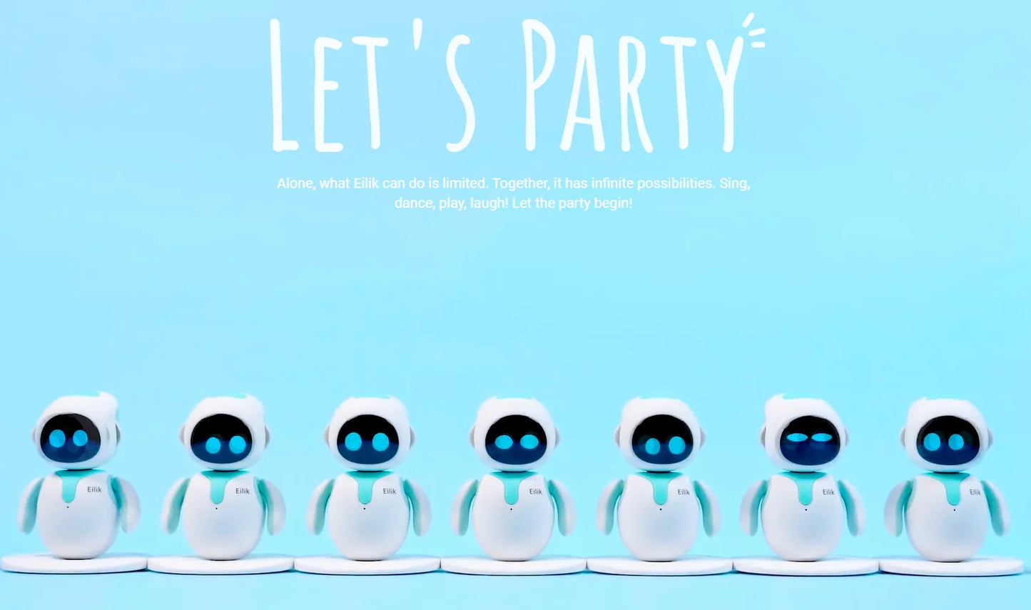 Eilik Smart Pet Robot – Interactive AI Companion Toy for Kids & Adults