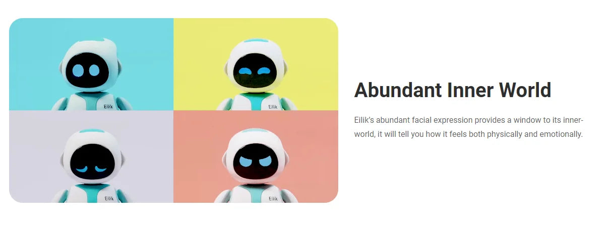 Eilik Smart Pet Robot – Interactive AI Companion Toy for Kids & Adults