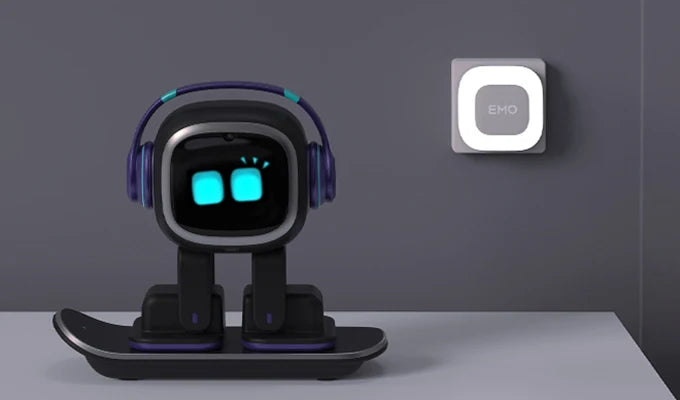 EMO Smart Robot Pet – Interactive AI Companion Toy for Adults & Kids
