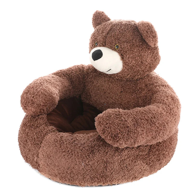 Super Soft Cozy Bear Hug Pet Bed