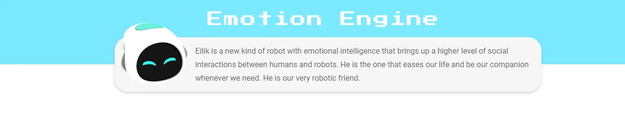 Eilik Smart Pet Robot – Interactive AI Companion Toy for Kids & Adults