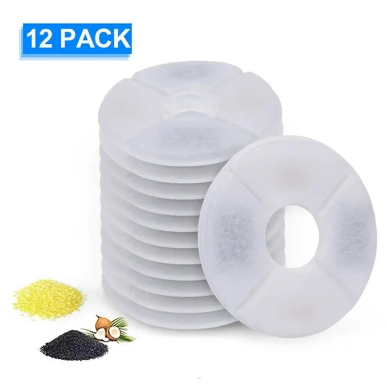 2.4L Automatic Pet Water Fountain – LED Cat & Dog Dispenser with Filters