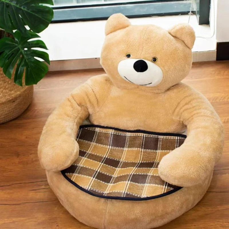 Super Soft Cozy Bear Hug Pet Bed