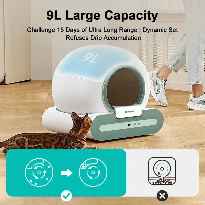 Automatic Self-Cleaning Cat Litter Box – Smart XL Sandbox