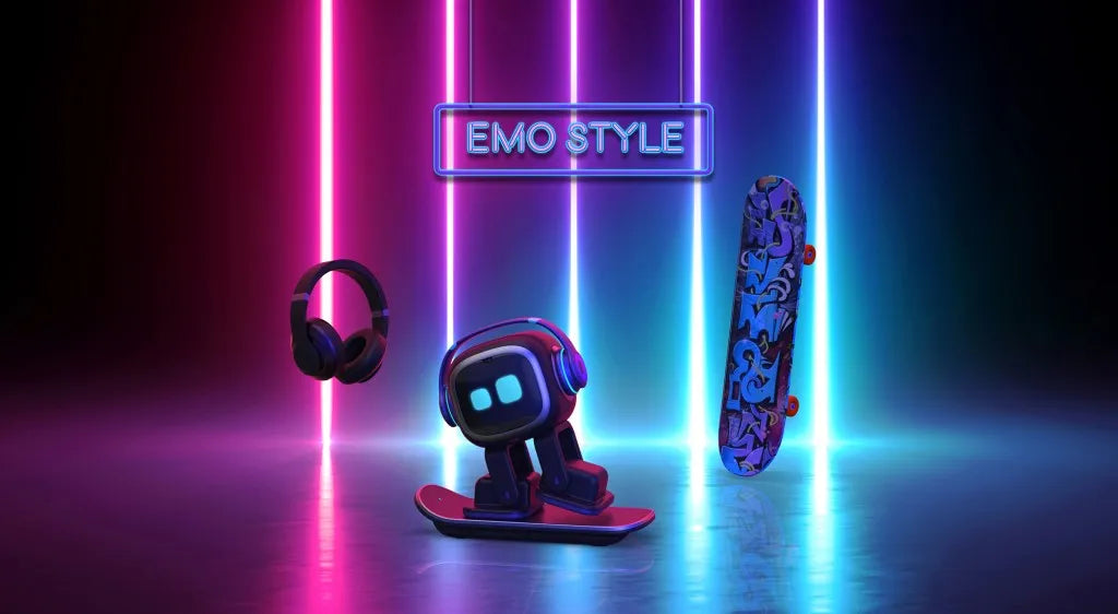 EMO Smart Robot Pet – Interactive AI Companion Toy for Adults & Kids