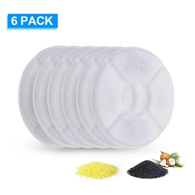 2.4L Automatic Pet Water Fountain – LED Cat & Dog Dispenser with Filters
