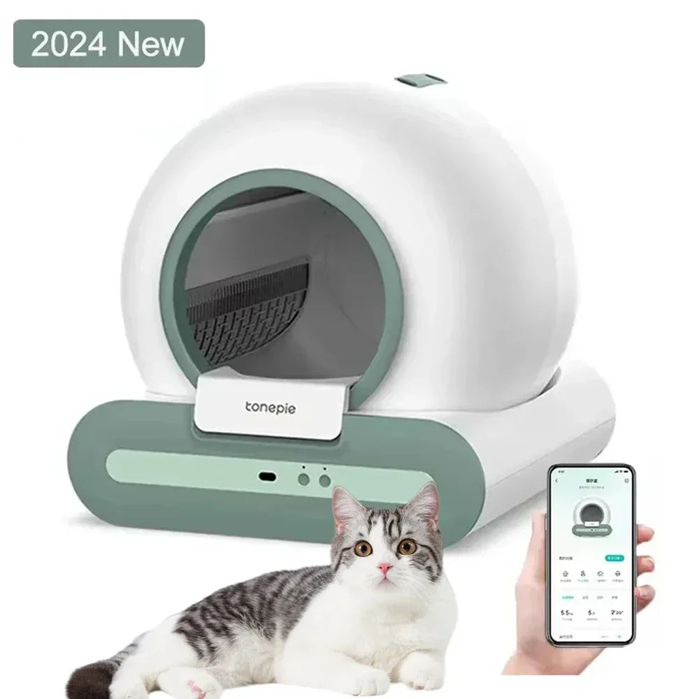 Automatic Self-Cleaning Cat Litter Box – Smart XL Sandbox