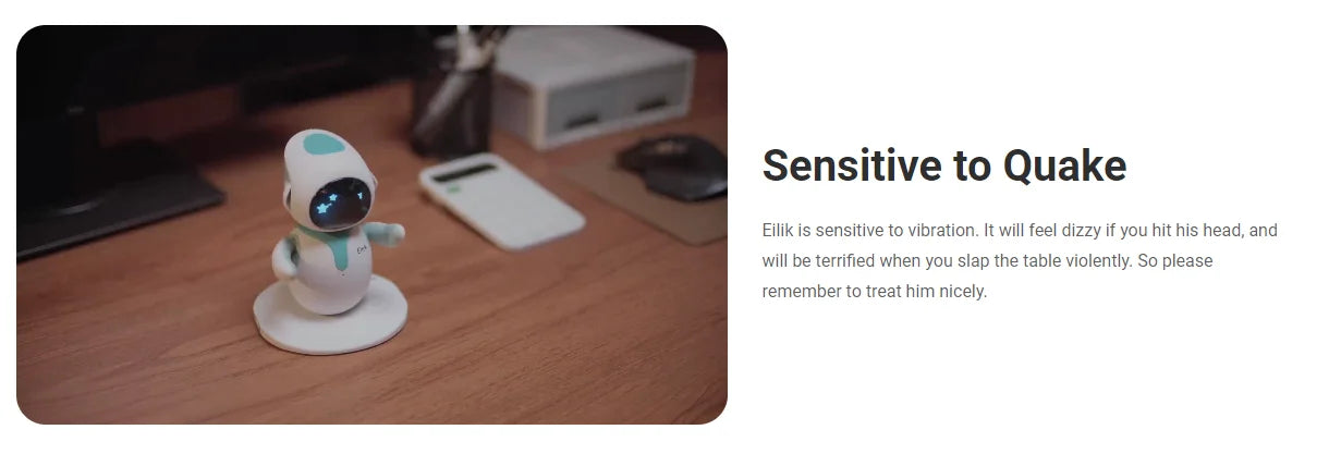 Eilik Smart Pet Robot – Interactive AI Companion Toy for Kids & Adults