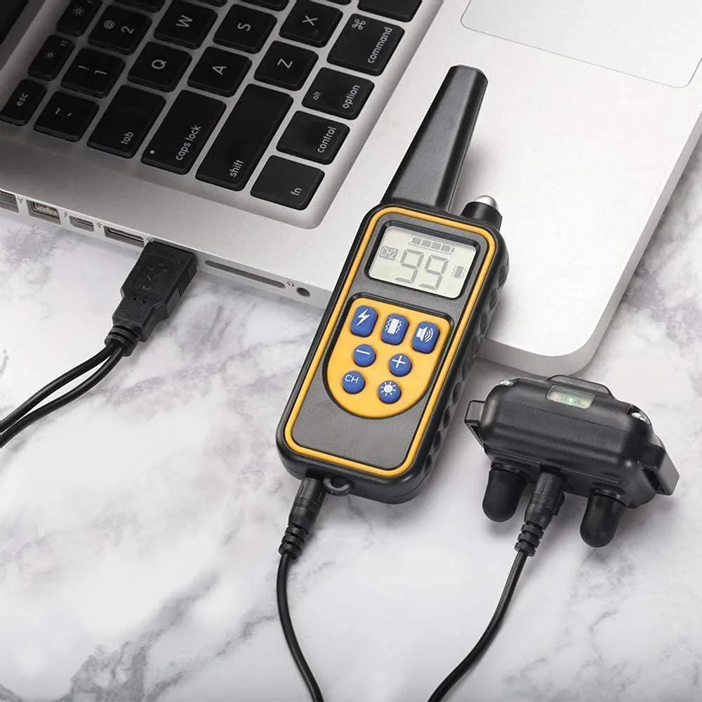 Rechargeable Dog Training Collar – Waterproof with Remote Control