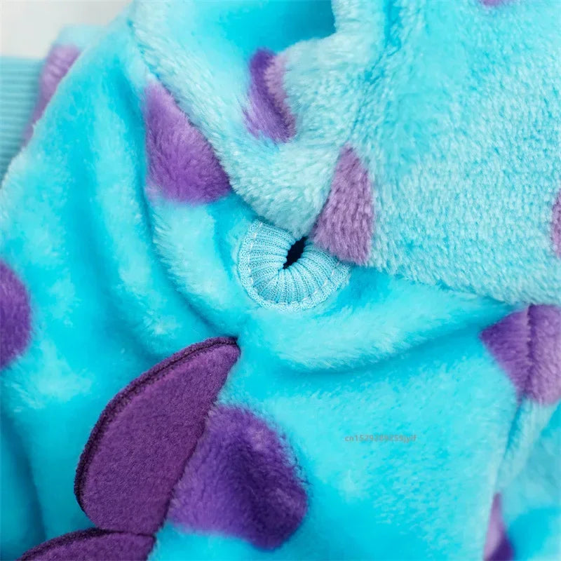 Warm Dog & Cat Hoodie – Cute Dino Design for Cold Weather