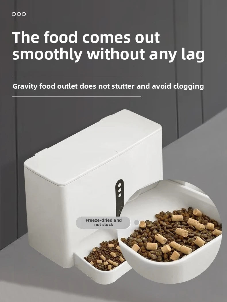 2-in-1 Smart Pet Feeder & Water Fountain – WiFi Camera & App Control