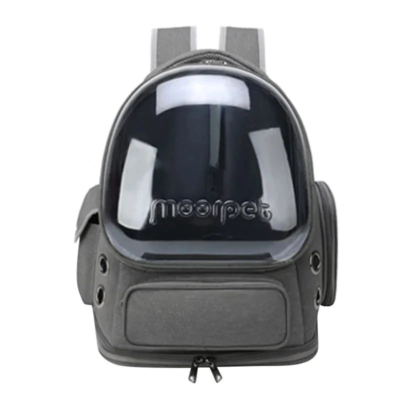 Pet Carrier Backpack – Transparent Design for Cats & Small Dogs