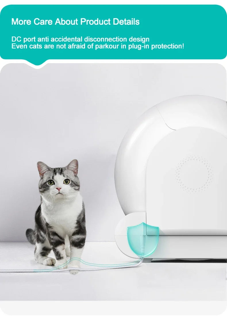 Automatic Self-Cleaning Cat Litter Box – Smart XL Sandbox