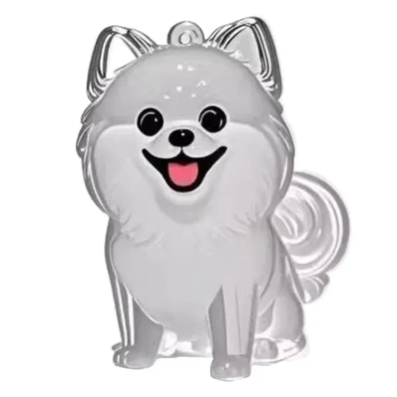 Dog & Cat Fur Keychain – Capsule Pendant for Pet Keepsakes
