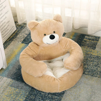 Super Soft Cozy Bear Hug Pet Bed