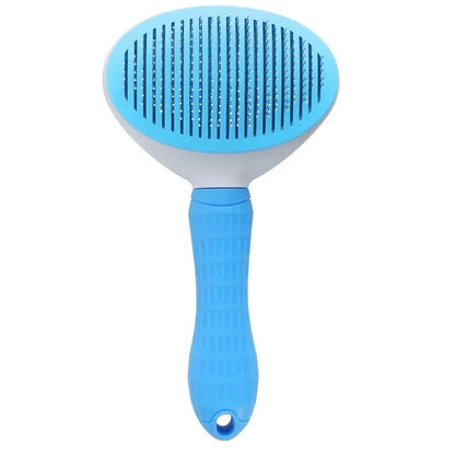 Pet Grooming Brush – Easy Clean Comb for Dogs & Cats