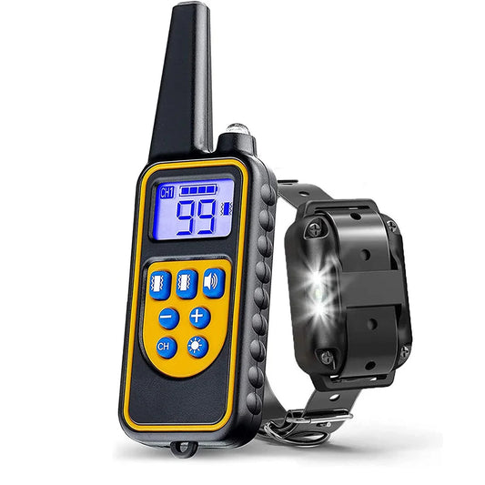 Rechargeable Dog Training Collar – Waterproof with Remote Control