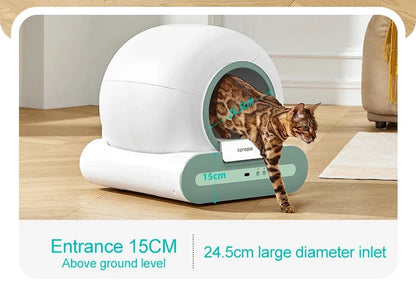 Automatic Self-Cleaning Cat Litter Box – Smart XL Sandbox