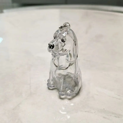 Dog & Cat Fur Keychain – Capsule Pendant for Pet Keepsakes
