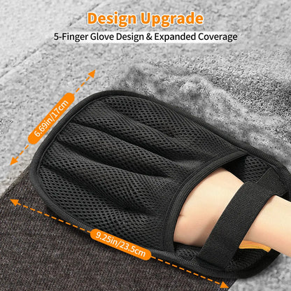 Pet Hair Removal Glove – 5-Finger Grooming & Deshedding for Cats & Dogs
