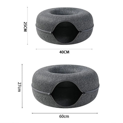 Donut Shape Pet Interactive House