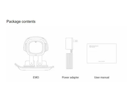 EMO Smart Robot Pet – Interactive AI Companion Toy for Adults & Kids