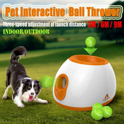 Automatic Dog Ball Thrower – Interactive Fetch & Play Toy