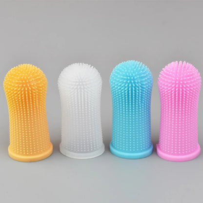 Super Soft Dog & Cat Finger Toothbrush – Gentle Dental Care