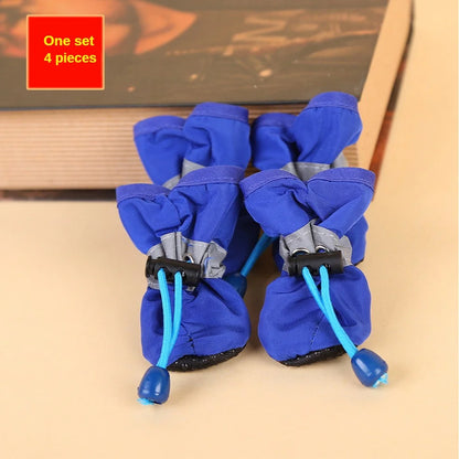 Waterproof Dog Boots – Paw Protection for Rain & Outdoor Walks 4-Pack