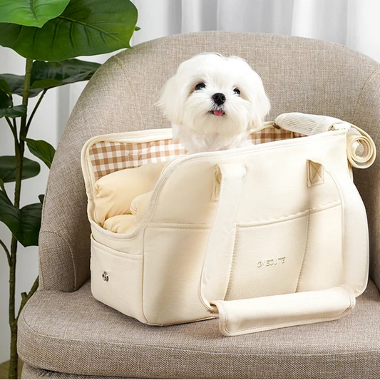 Portable Pet Carrier Bag – Shoulder Handbag for Small Dogs & Cats