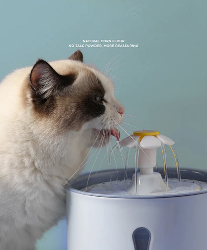 2.4L Automatic Pet Water Fountain – LED Cat & Dog Dispenser with Filters