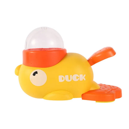 Interactive Pet Feeding Toy – Duck Design with Anti-Slip Base