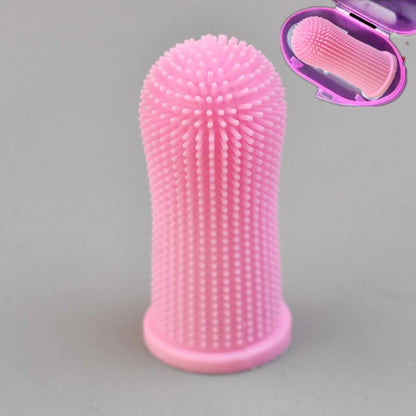Super Soft Dog & Cat Finger Toothbrush – Gentle Dental Care