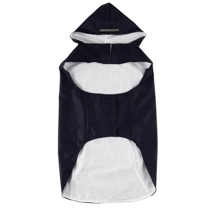 Dog Raincoat with Hood – Waterproof Jacket with Reflective Stripes