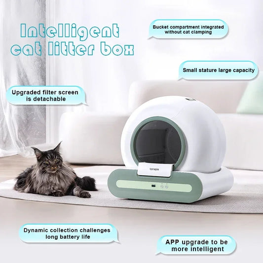 Automatic Self-Cleaning Cat Litter Box – Smart XL Sandbox