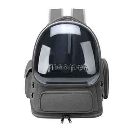 Pet Carrier Backpack – Transparent Design for Cats & Small Dogs