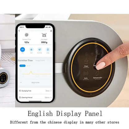 Automatic Self-Cleaning Cat Litter Box – 65L Smart Enclosed Tray
